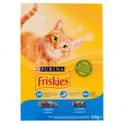 Friskies Cat Crocchette Salmone E Verdure 400gr