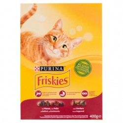 Friskies Cat Crocchette Manzo, Pollo E Verdure 400gr