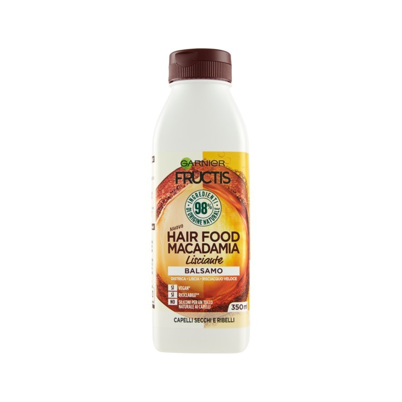 3600542290159 Fructis Balsamo Hair Food Macadamia 350ml