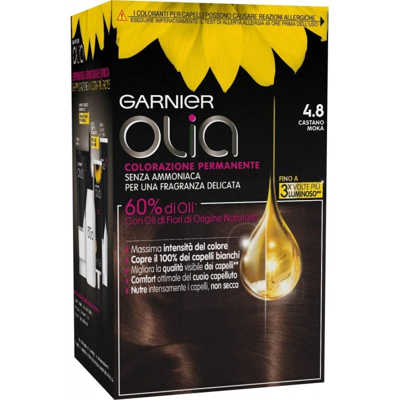 Garnier Olia 4.8 Castno Moka 1pz