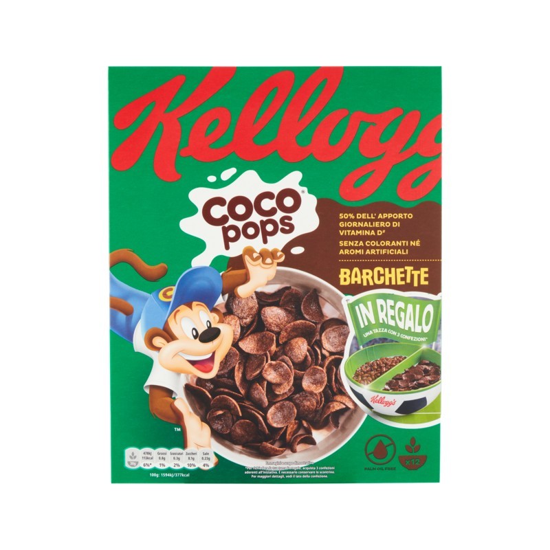 Kellogg's Coco Pops Barchette 365gr