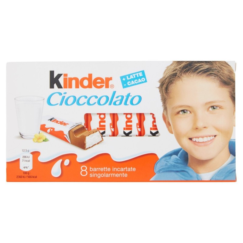 Kinder Barretta T8 - 100gr