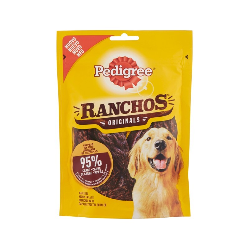 Pedigree Ranchos Snack Pollo 70gr