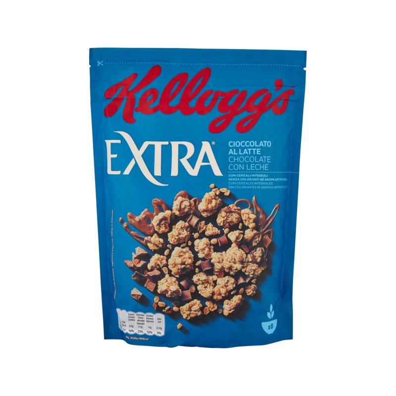 Kellogg's Extra Cioccolato Latte 375gr