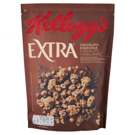 5053827139229 Kellogg's Extra Cioccolato Nocciola 375gr