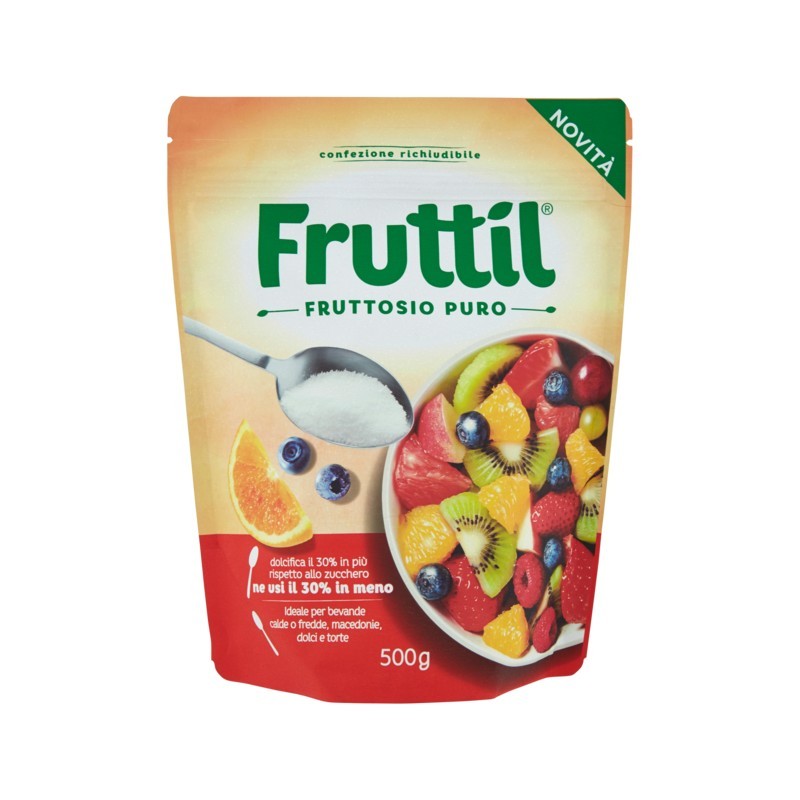 Fruttil Fruttosio Puro Busta 500gr