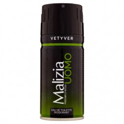 Malizia Uomo Deo Spray Vetyver 150ml