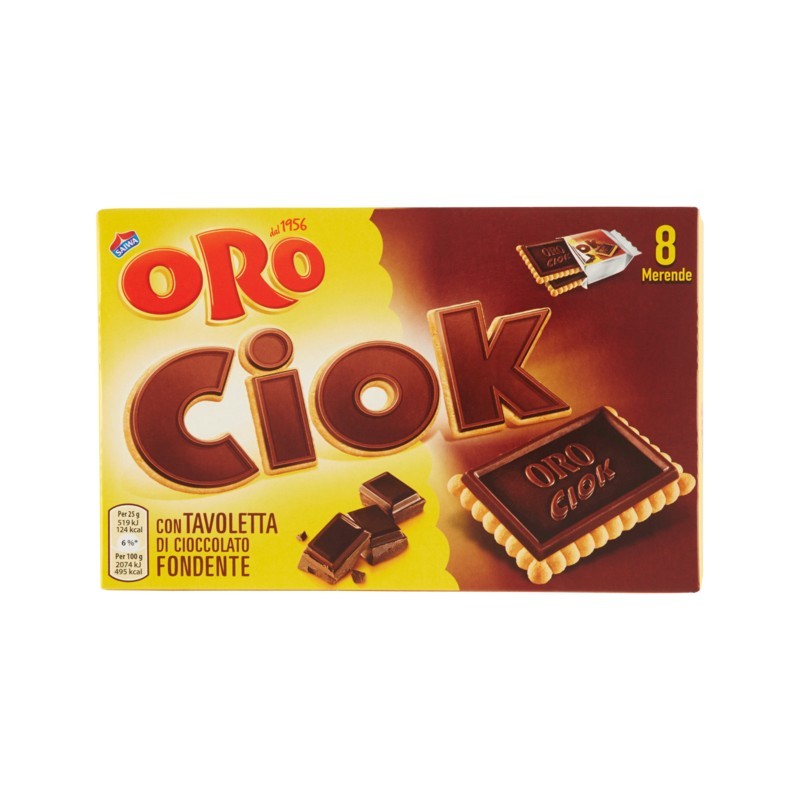 8100090000187 Saiwa Oro Ciok Cioccolato Fondente 200gr