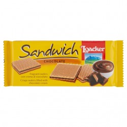 Loacker Sandwich Chocolate 75gr