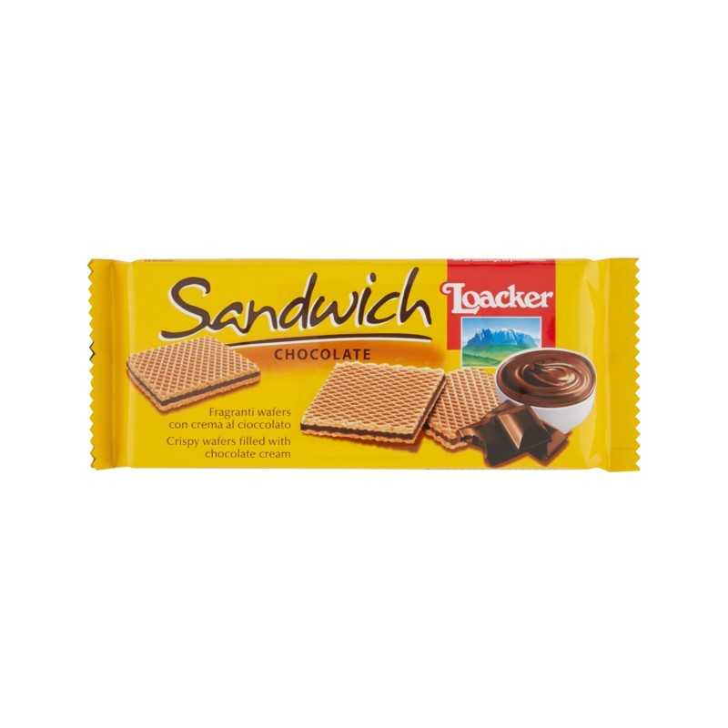 Loacker Sandwich Chocolate 75gr