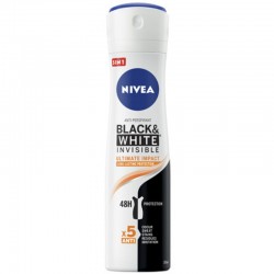 NIVEA DEODORANTE SPRAY BLACK & WHITE ULTIMATE IMPACT 150ML