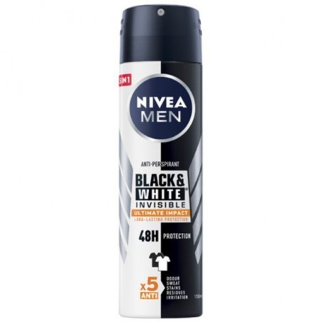 4005900730312 NIVEA DEO SPRAY MEN BLACK & WHITE ULTIMATE IMPACT 150ML