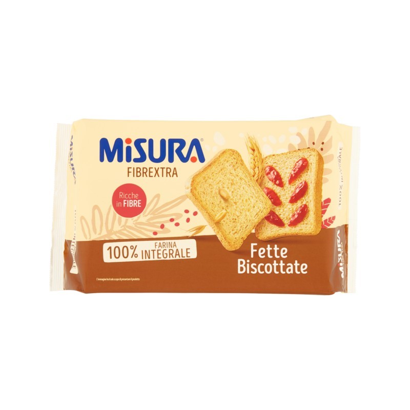 Misura Fibrextra Fette Integrali 320gr