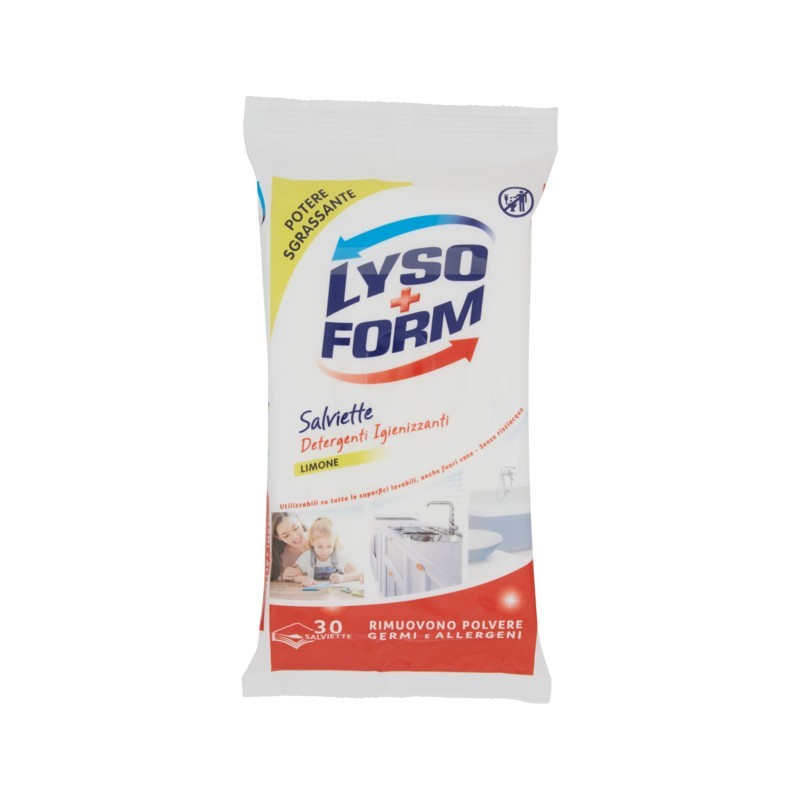 Lysoform Salviettine Multiuso Limone 30pz