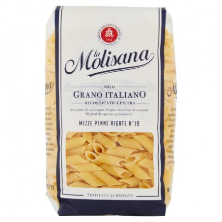 8004690051948 La Molisana 019 Mezze Penne Rigate 500gr