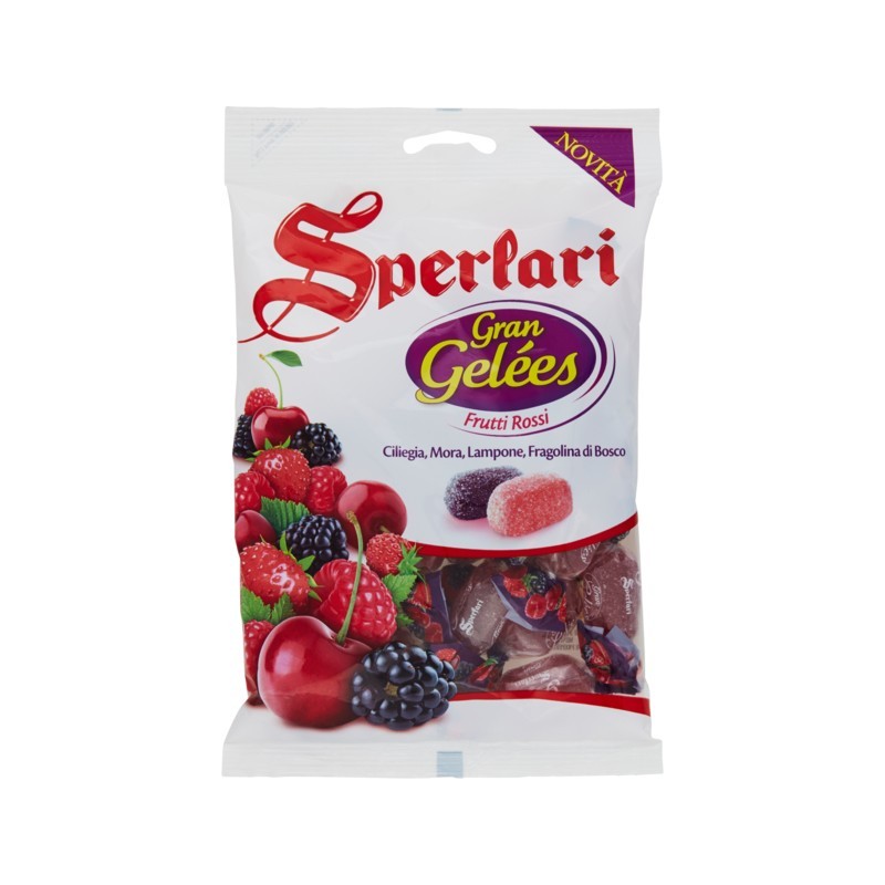 Sperlari Caramelle Gelees Frutti Rossi 175gr