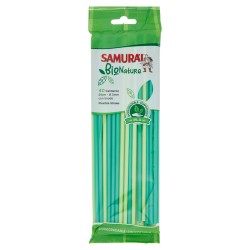 8003350549481 Samurai Cannucce Bio Con Snodo 40pz