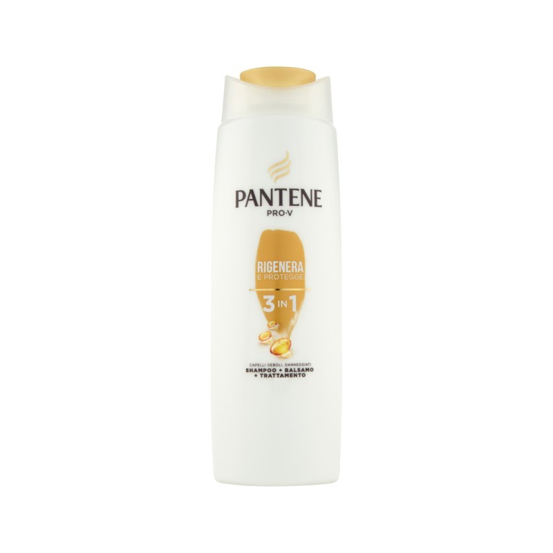 Pantene Shampoo 3in1 Rigenera E Protegge 225ml