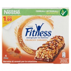 Fitness Barrette Crunchy Caramel 4x23,5gr