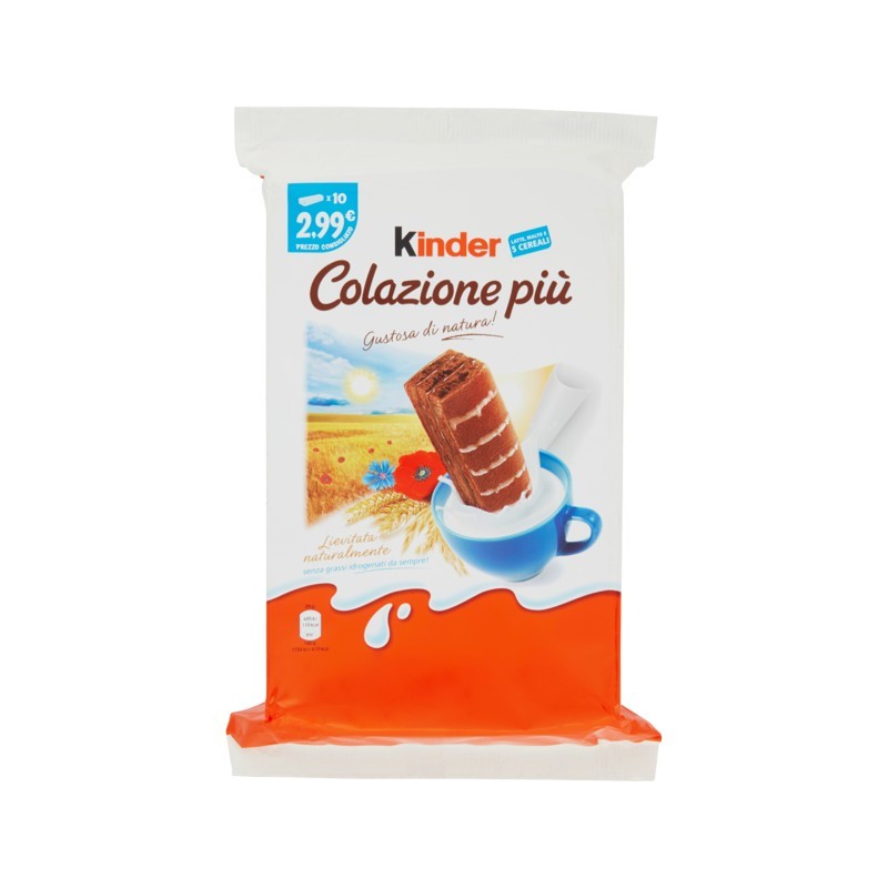 8000500283219 Kinder Colazione Piu' 10x29gr