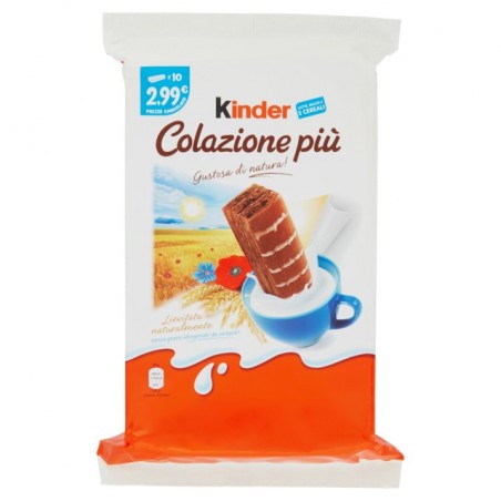 8000500283219 Kinder Colazione Piu' 10x29gr