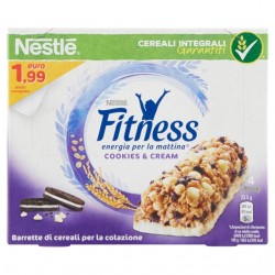 Fitness Barrette Cookies E Cream 4x23,5gr