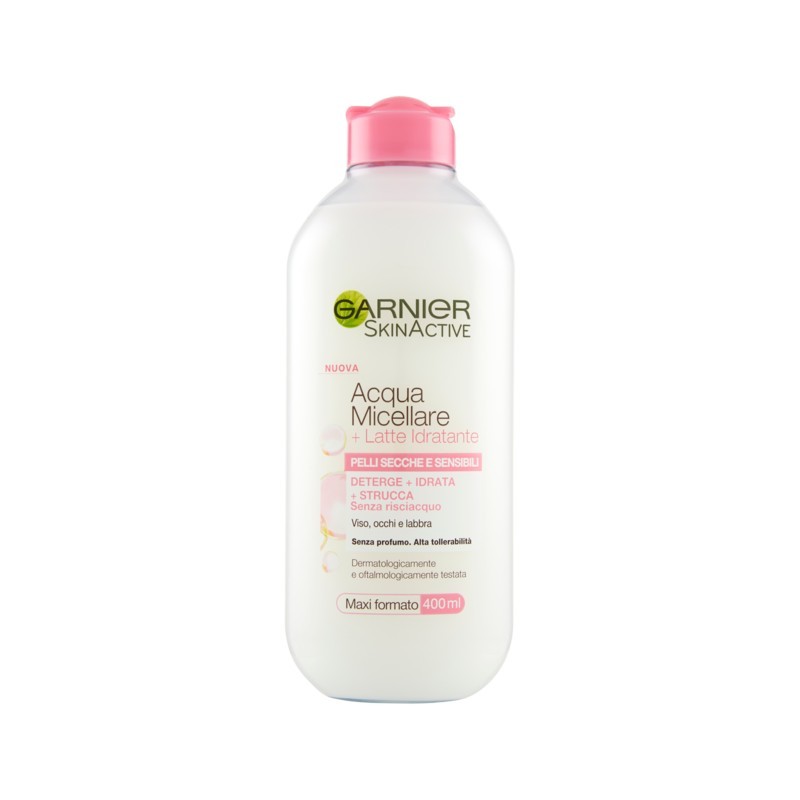 Garnier Acqua Micellare + Latte Idratante - Pelli Secche E Sensibili 400ml