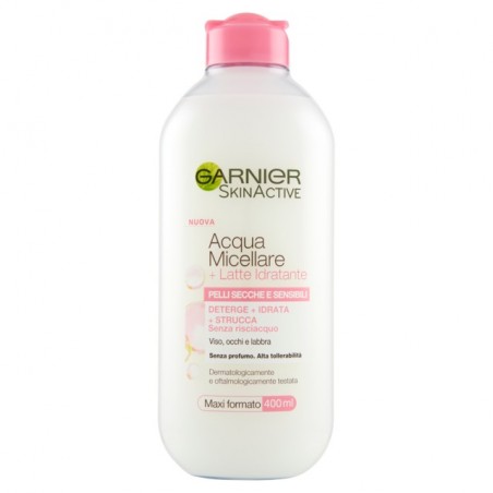 3600542137348 Garnier Acqua Micellare + Latte Idratante - Pelli Secche E Sensibili 400ml