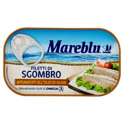 8054729870378 Mareblu' Filetto Sgombro Affumicato All'olio Di Oliva 90gr