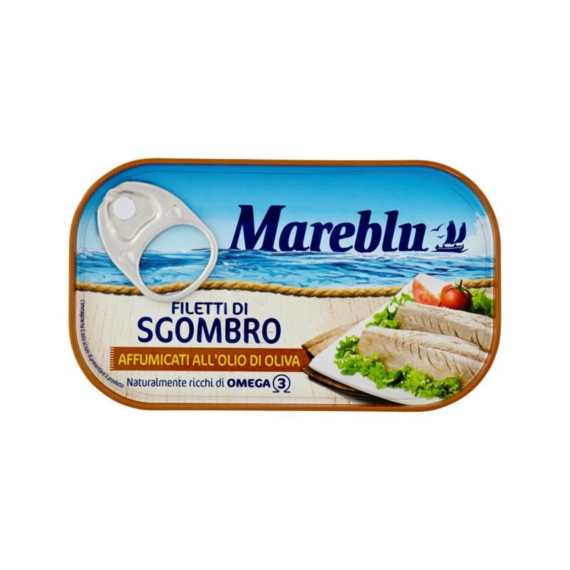 Mareblu' Filetto Sgombro Affumicato All'olio Di Oliva 90gr