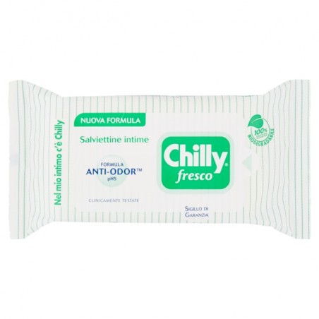 8002410034578 Chilly Salviettine Intime Fresco New 12pz