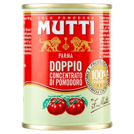 8005110200007 Mutti Doppio Concentrato 140gr