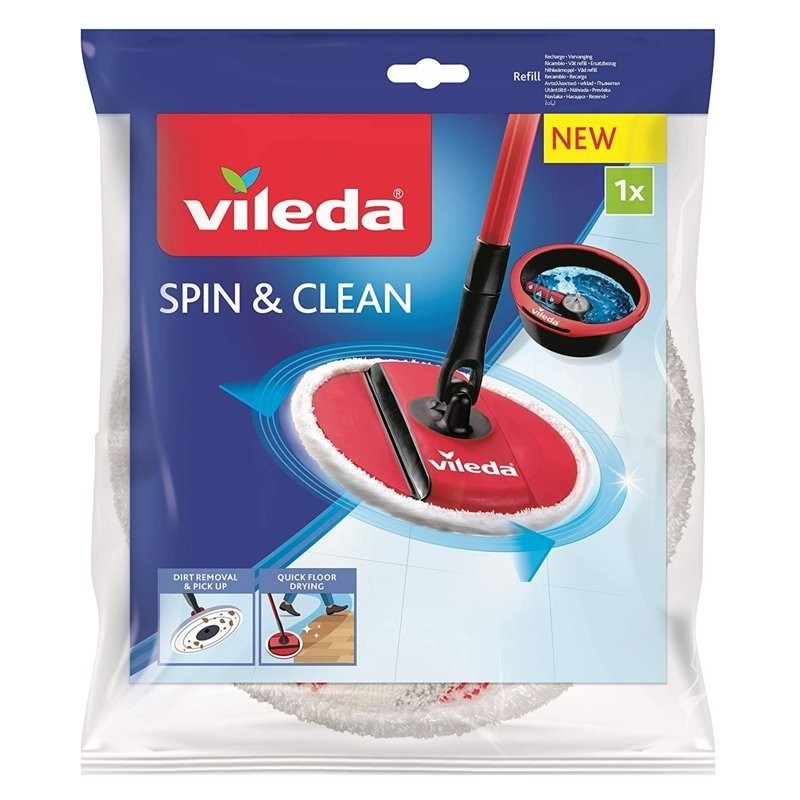 4023103214316 VILEDA SPIN & CLEAN RICAMBIO 1PZ