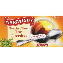 8004990114428 Maraviglia Morning Time Tea Classico 25 Filtri