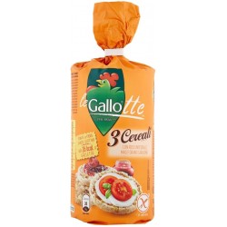 8001420007855 Gallo Le Gallotte Di Riso 3 Cereali 100gr