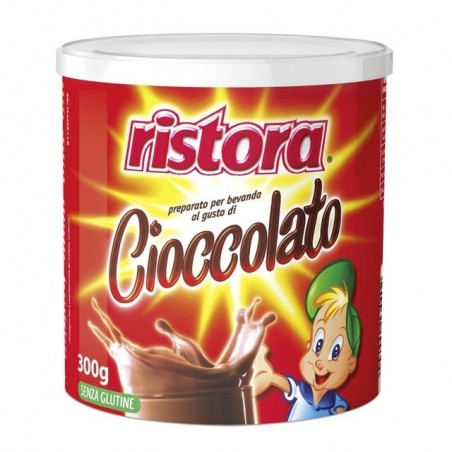 8004990134402 Ristora Cioccolato Polvere Lattina 300gr