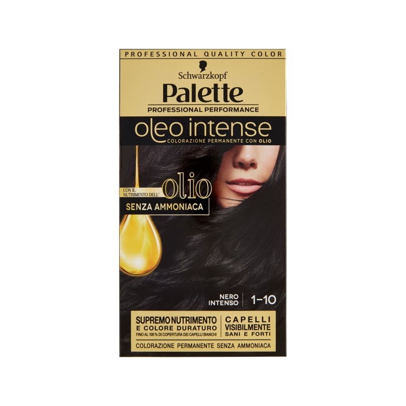 Testanera Palette Oleo Intense - Nero Intenso 1-10 115ml