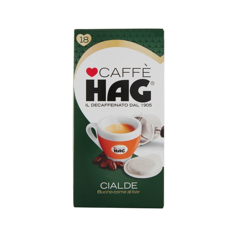 8711000528853 Hag Caffe' In Cialde 18 Filtri 125gr