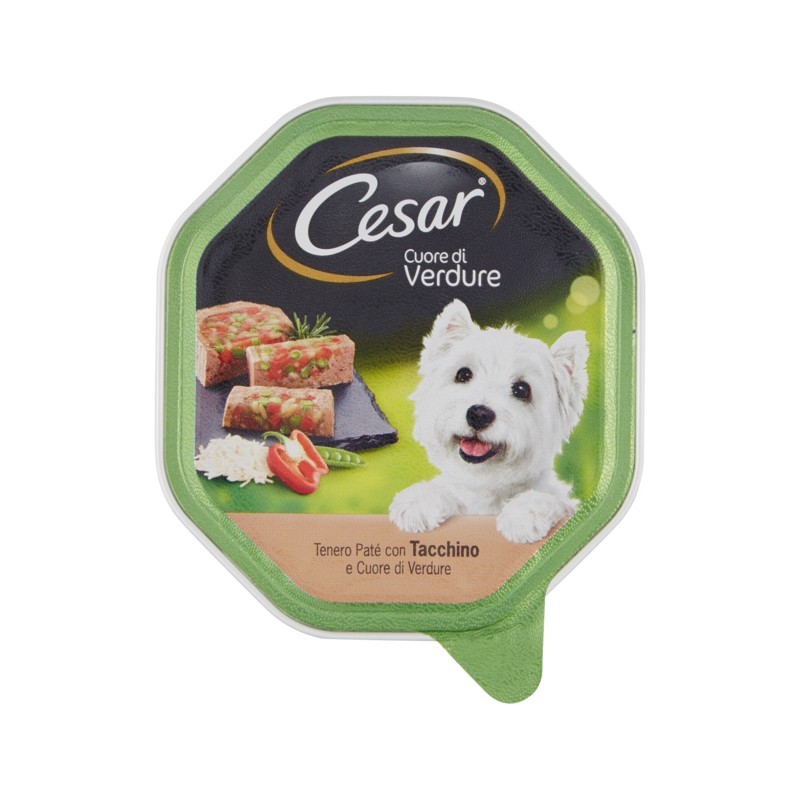 3065890114081 Cesar Cuore Di Verdure E Tacchino 150gr