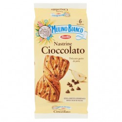 8076809577359 Mulino Bianco Nastrine Con Gocce Cioccolato 240gr