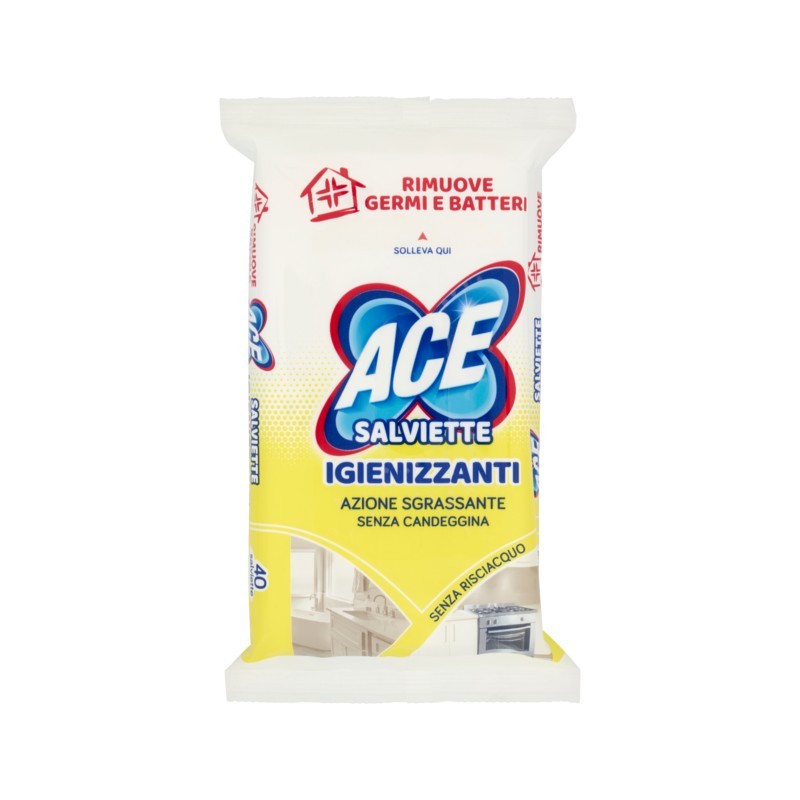 Ace Salviettine Sgrassanti 40pz