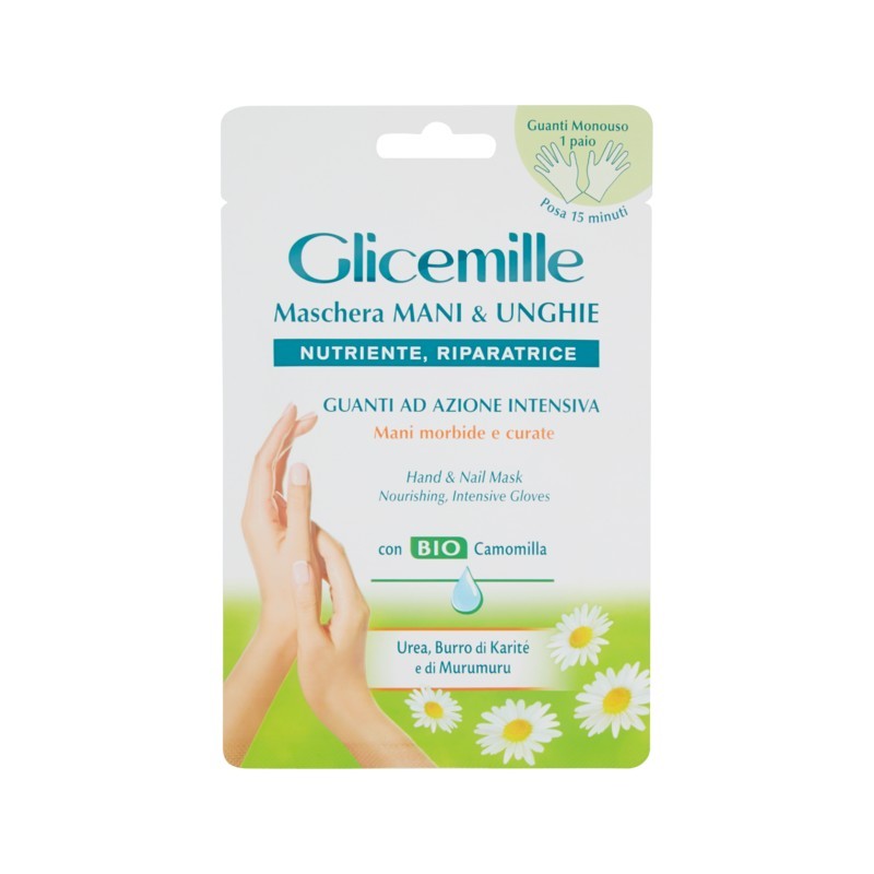 Glicemille Maschera Mani E Unghie Guanti 2x6ml