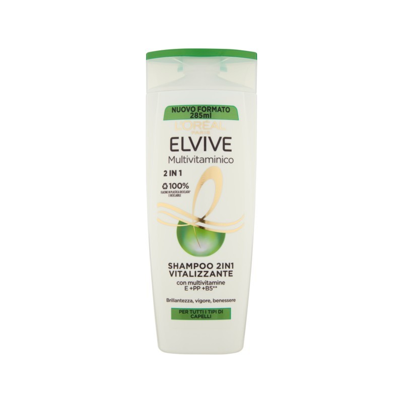 3600523944637 Elvive Shampoo 2in1 Multivitaminico 285ml