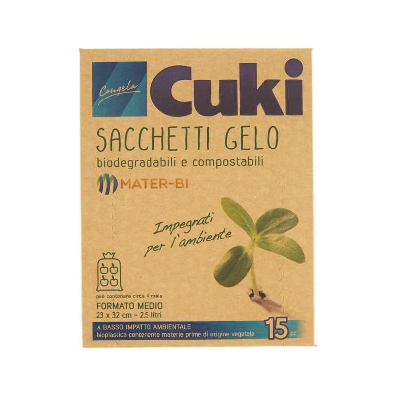 Cuki Bio Sacchetti Medi 15pz