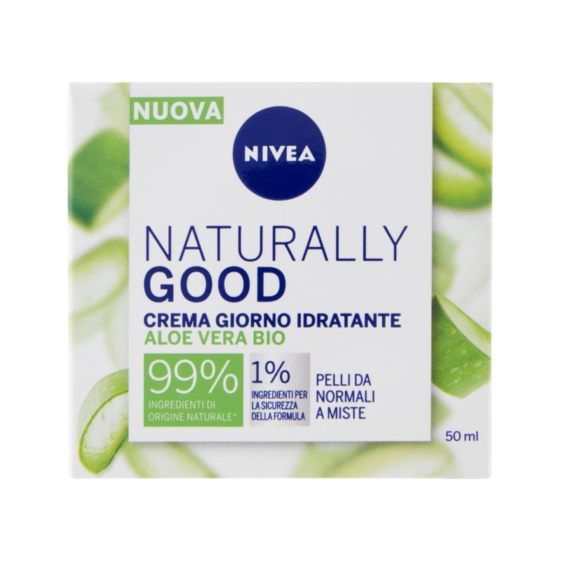 Nivea Crema Naturally Idratante Pelli Normali E Miste 50ml