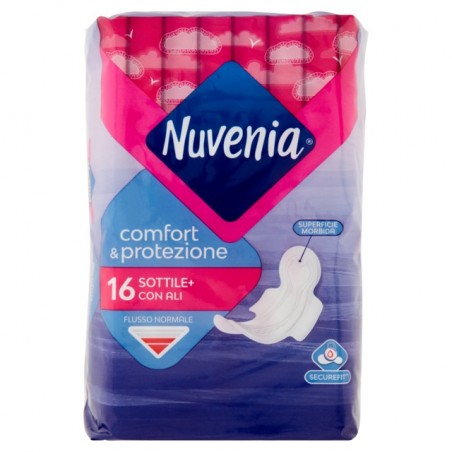 7322541246079 Nuvenia Sottile+ Con Ali New 16pz