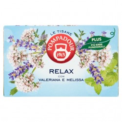 8002355645730 Pompadour Tisana Relax 18 Filtri 40gr