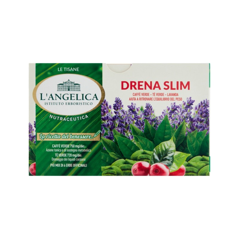 L'angelica Tisana Drena Slim New 20 Filtri