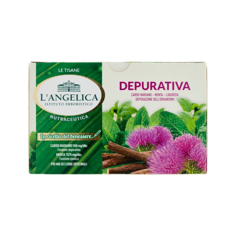 L'angelica Tisana Depurativa 20 Filtri 40gr