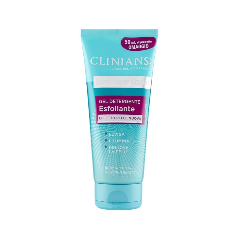 Clinians Gel Detergente Esfoliante Corpo Tubo 150ml